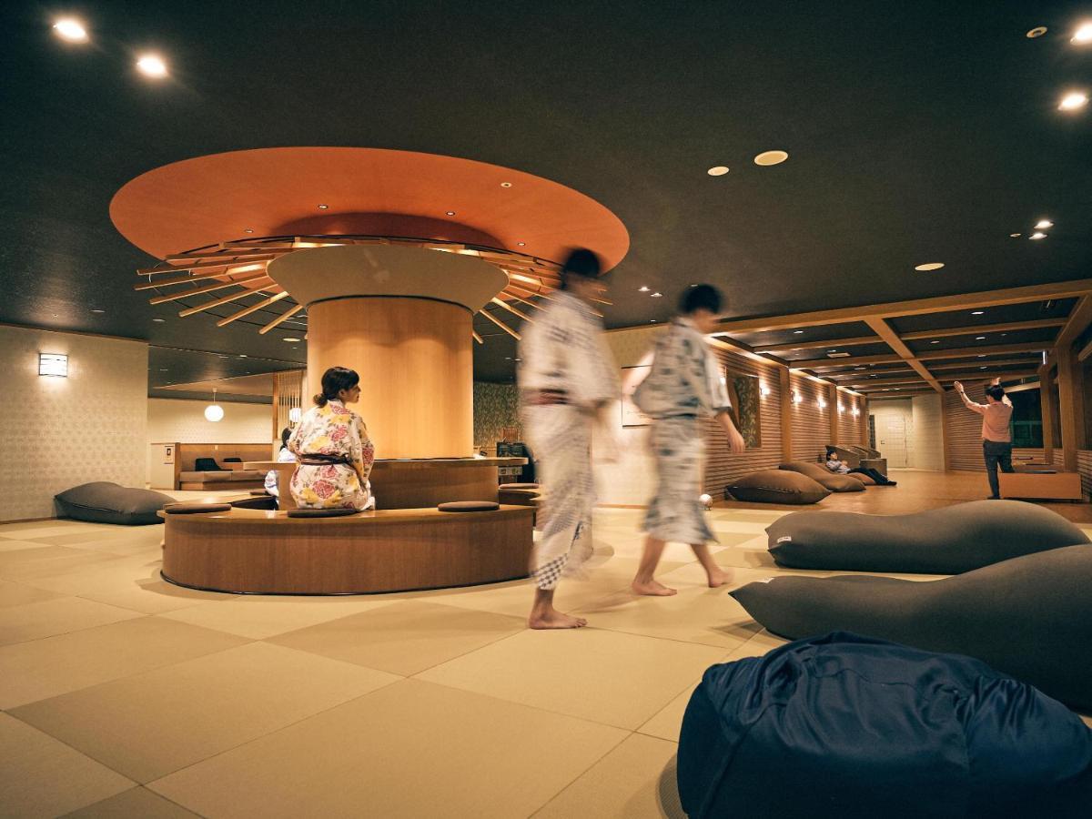 Отель Ooedo Onsen Monogatari Premium Shirahama Gyoen Экстерьер фото